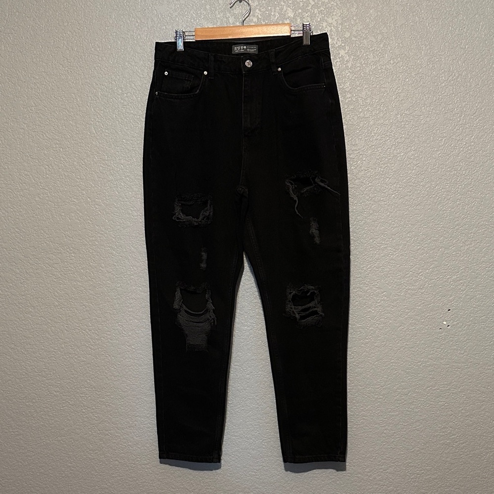 New Primark Denim Co Distressed Mom Jeans